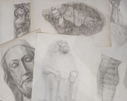 20th century FRENCH school, work by a student...