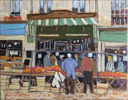 Patrice POINDRELLE (20th century) : GREENGROCER'S...