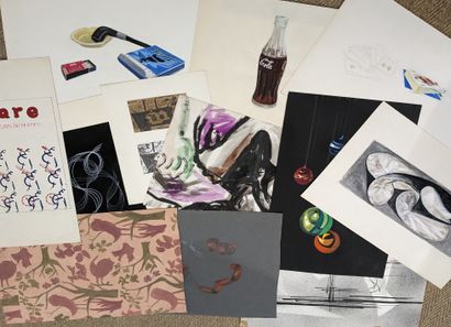 20th century FRENCH school, work by students...