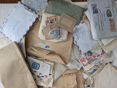 World: Set of stamps from France, Europe...