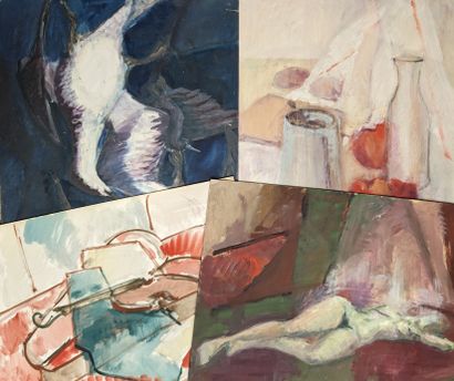 20th century FRENCH school, work by a student...