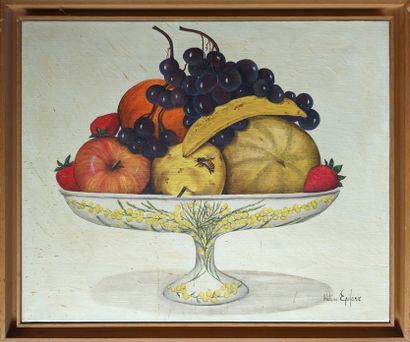 Hélène EPIFANIE (20th century) : FRUIT IN...