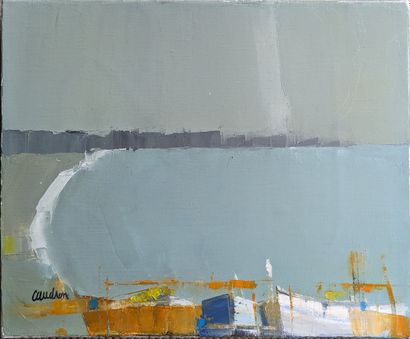 Didier CAUDRON (b. 1947): IROISE WINTER....