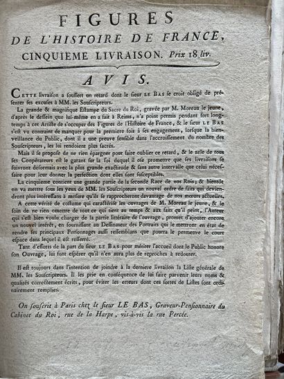 GARNIER (Jean-Jacques). Figures de l'histoire...