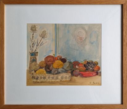 Bernadette SERS (1928-2000): STILL LIFE WITH...