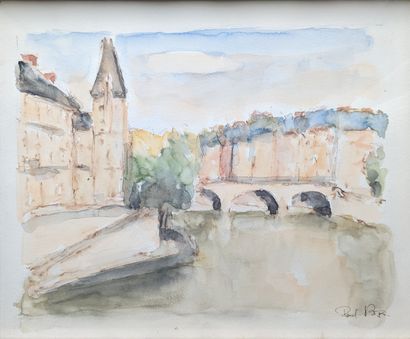 Paul BOYER***: QUAI DES ORFEVRE AND LE PONT...