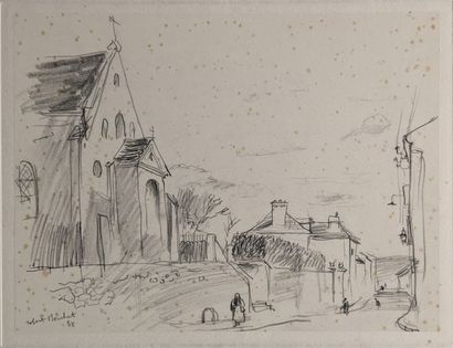 Robert BOUCHET (1898-1986) : RUINES D'EVENOS...