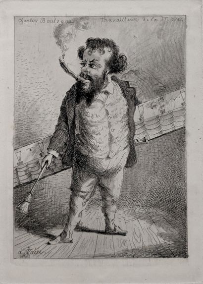 Alfred TAIEE (1820-1881) : ensemble de quatorze...