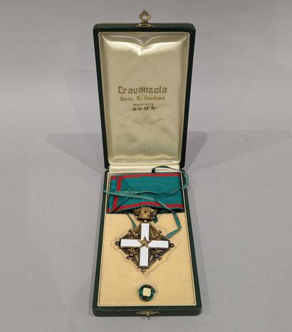Decoration of Chevalier of the Order of Merit...