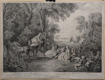D'après Jean-Antoine WATTEAU (1684-1721),...
