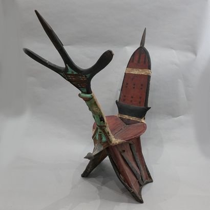 Meharist saddle in wood, leather and metal....