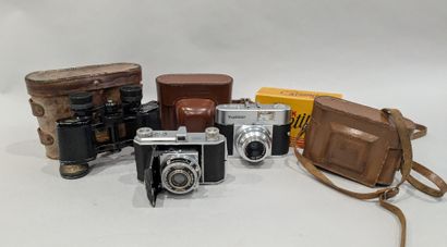 Set: - Kodak Retina camera, in case with...