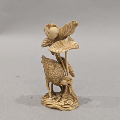 Japan, early 20th century. Okimono composition...
