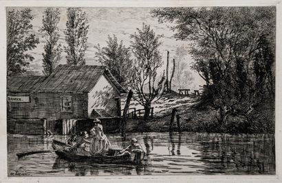Alfred TAIEE (1820-1881) : ensemble de quatorze...