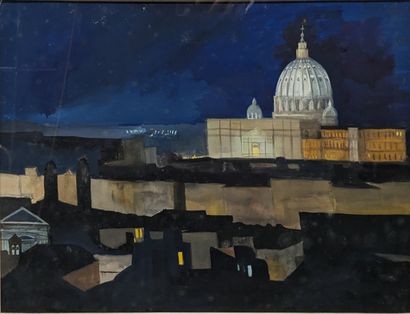 Svetlana C. MANEN (1934-2010) : VUE DE SAINT...