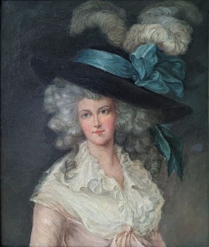 In the taste of the 18th century: PORTRAIT...
