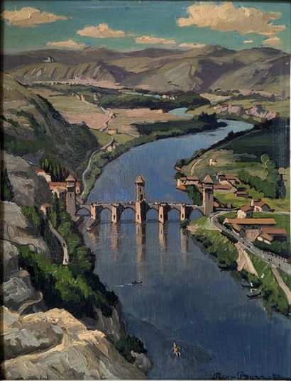 REX-BARAT (1914-1974): THE VALANDREY BRIDGE....