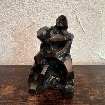 Jef FRIBOULET (1919-2003). Figure. Bronze...