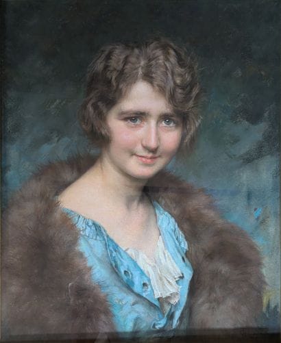 Thérèse-Marie GERALDY (1886- ?) : PORTRAIT...