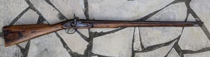 Fusil d'infanterie type 1816 à silex, utilisé...