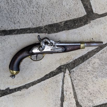 Pistolet à percussion de cavalerie prussienne,...