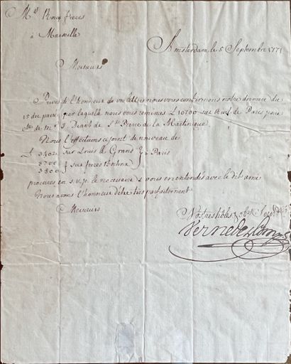 Ensemble de quinze documents notariés, actes...