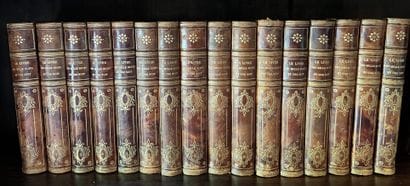 Suite de seize volumes des Mille Et Une Nuits,...
