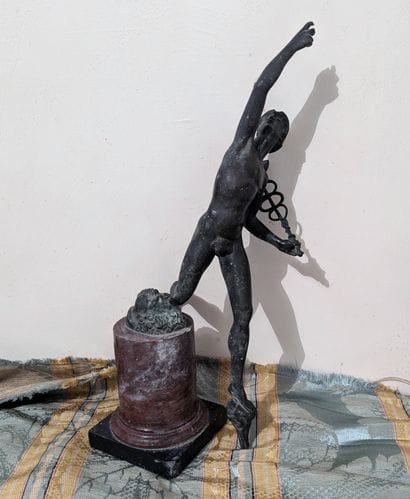 Mercure d'après Jean de Bologne. Sculpture...