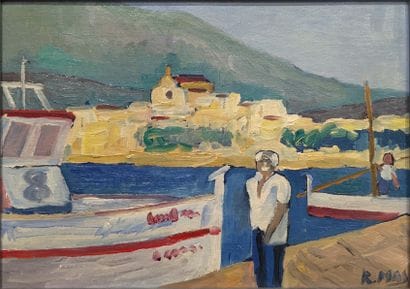 Ramon MAS y MAS (1916-1989) : CADAQUES, 1990....