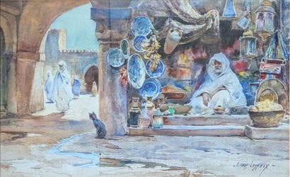 Louis-Ernest LESSIEUX (1848-1925) : BAZAR...