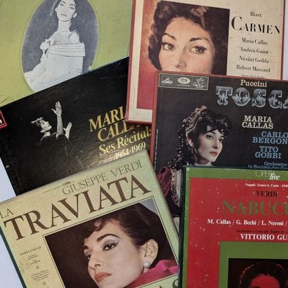 Ensemble de disques 33 tours de musique classique...