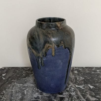 Jean POINTU (1843-1925). Vase balustre en...