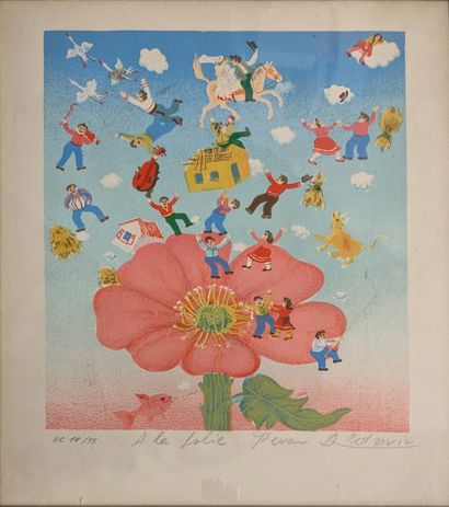 Steven PEDROVIC (né en 1926) : A LA FOLIE....