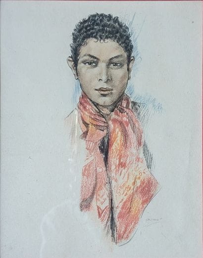 Edouard-Jules CHIMOT (1880-1959) : JEUNE...