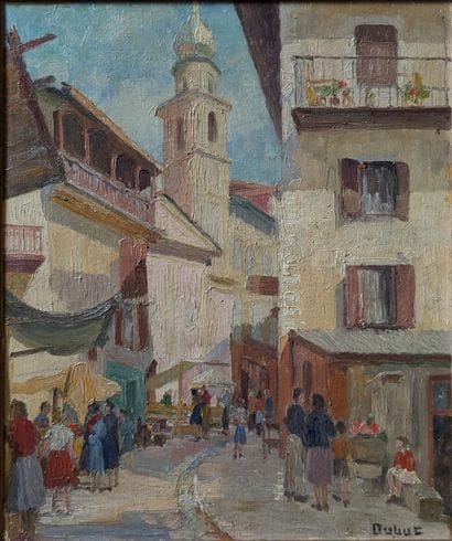 Roland DUBUC (1924-1998) : SAINT MARTIN DE...
