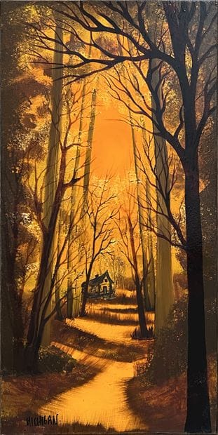 MICHIGAN (XXe siècle). EFFET DE LUMIERE SUR...