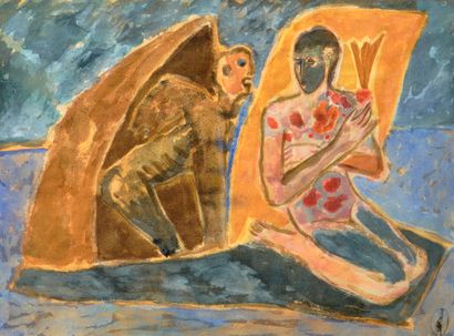 Mimmo PALADINO (b. 1948) : SPIRITO DELLA...