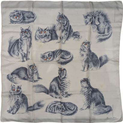HERMES Paris - Xavier de PORET. Persian cats...