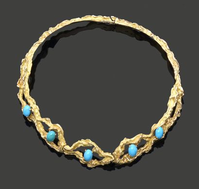 CHAUMET. Articulated choker in 18K (750)...