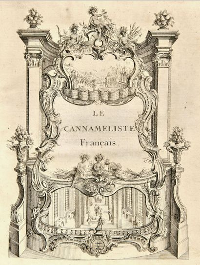 GILLIERS Joseph (16..-1758) : Le Cannameliste...