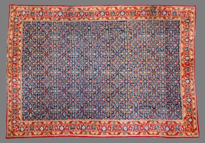 Large Oriental wool carpet decorated with...