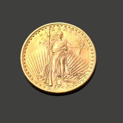 ETATS-UNIS D'AMERIQUE. Pièce de vingt dollars...