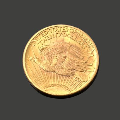 ETATS-UNIS D'AMERIQUE. Pièce de vingt dollars...