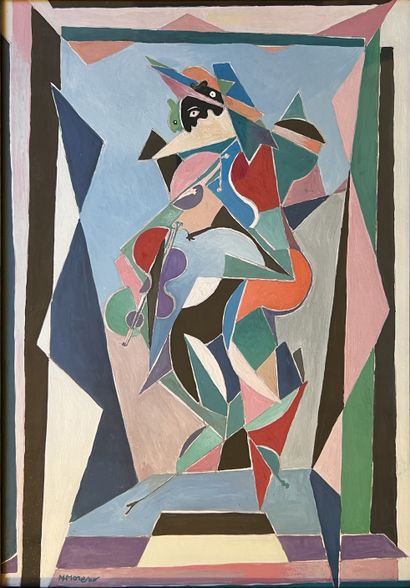 Michel MORENO (b. 1945): MUSICAL COMPOSITION....