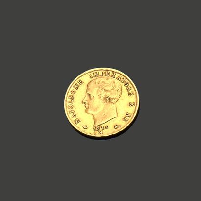Royaume napoléonien d'Italie. Pièce de quarante...