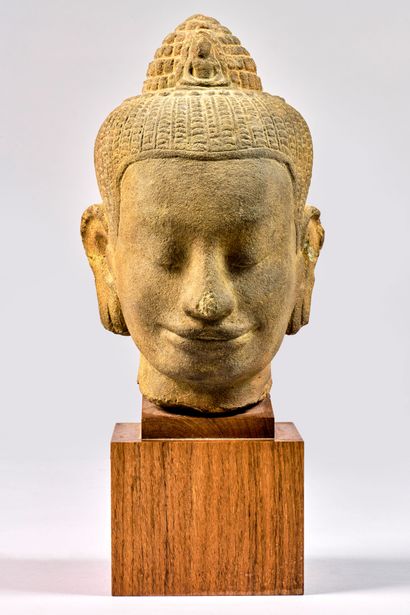 CAMBODIA - BAYON KHMER STYLE. Lokeshvara...