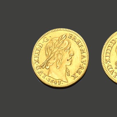 Royaume de France. Louis d’or Louis XIII,...