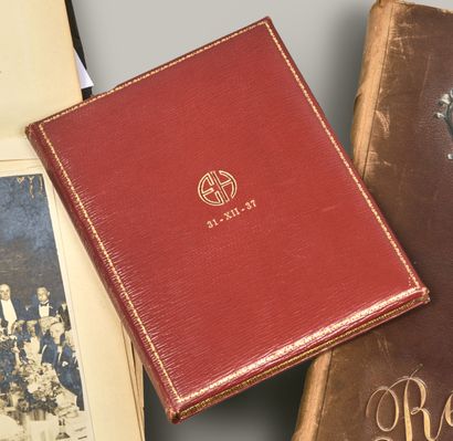 Livre d'or offert à Eugène HERBODEAU par...