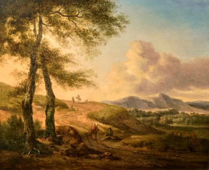 Late 18th century HOLLAND SCHOOL: PAYSAGE...