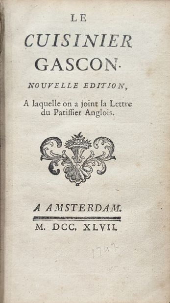 [BOURBON (Louis-Auguste)] : Le Cuisinier...